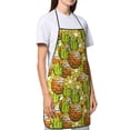 thumbnail image 4 of Rocae Tropical Summer Fruit for Kitchen Aprons for Women Adjustable Cooking Kitchen Chef Apron for Men with Pockets, 4 of 7