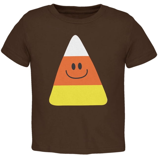 Halloween Candy Corn Costume Brun T-Shirt pour Tout-Petit