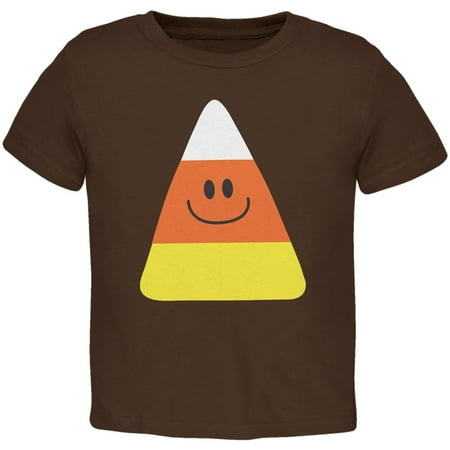 

Halloween Candy Corn Costume Brown Toddler T-Shirt - 2T