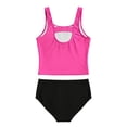 thumbnail image 6 of JAJAHO Girls Tankini Swimsuits Two Piece Swimwear Hallow Out Backless Swim Tank Tops And High Waisted Briefs Bottom Set For Kids Teens 7-16Y Stylish Beachwear, 6 of 6