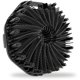 thumbnail image 1 of wonima11 Body Scrubber, Silicone Body Scrubber, Silicone Loofah, Body Scrub Brush for Effective Showering Exfoliation, Travel Loofah for Women & Men for Delicate Skin (Black), 1 of 1