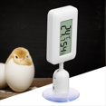 thumbnail image 2 of Reptile Thermometer Hygrometer with Suction Cup Digital Temperature Humidity Meter, 2 of 5