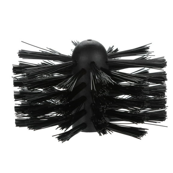 Kraoden 4.3 Inch Round Chimney Cleaning Brush for Insulated Chimneys, Stainless Steel or Metal Stove Pipes, Works with Most Chimney Rod Sets