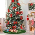 thumbnail image 4 of Coolnut St. Patrick's Day Shamrock Christmas Tree Skirt Tree Skirt for Holiday Party Home Christmas Day Ornaments48", 4 of 6