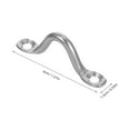 thumbnail image 6 of OATIPHO Kayak Fixing Rings 316 Stainless Steel Plated Silver Multifunctional Handles 12Pcs, 6 of 8