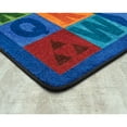 thumbnail image 5 of Joy Carpets Colorful Learning 5'4" x 7'8" Area Rug In Color Multi, 5 of 5