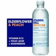 thumbnail image 3 of Vitamin Well Water Recover Elderflower & Peach 500ml, British Import (Pack of 6), 3 of 5