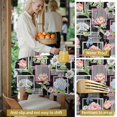 thumbnail image 5 of Pioneer Flower Floral Print Pattern Round Tablecloth 60 X 60 Inch, Wrinkle Resistant Wipeable Table Cloth for Kitchen Dining Picnic Patio Party, 5 of 6