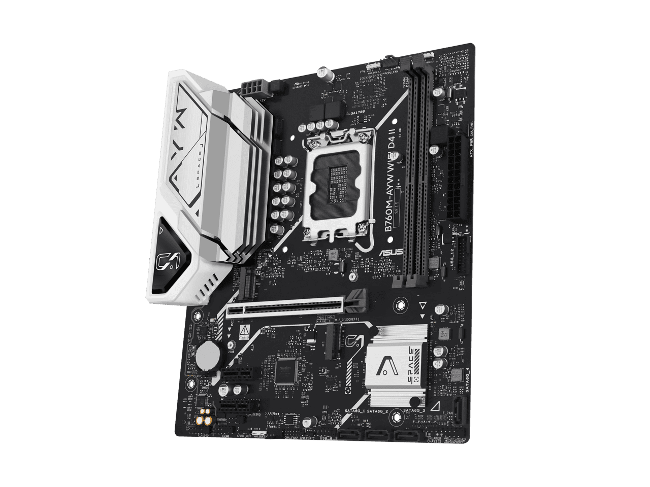 ASUS B760MAYWWIFID4II Micro ATX Motherboard