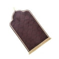 thumbnail image 2 of GUOOL Classic Prayer Rug Comfortable Anti Slip Wedding floor Carpet Travel Praying Mat Coffee, 2 of 9
