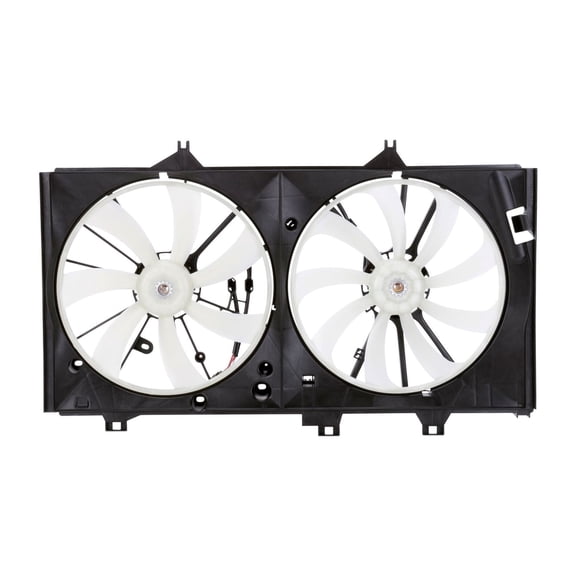 TYC 622950 Dual Radiator and Condenser Fan Assembly for Lexus Toyota ex Fits 2014 Toyota Camry