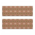 thumbnail image 2 of Colorful Bench Cushion Set of 2, Culture Elements Style Old Fashioned Motif Pattern, Standard Size Foam Pad and Decorative Cover, Multicolor, by Ambesonne, 2 of 4