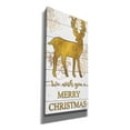 thumbnail image 2 of Epic Graffiti 'Reindeer Merry Christmas' by Cindy Jacobs, Canvas Wall Art, 12"x24", 2 of 2