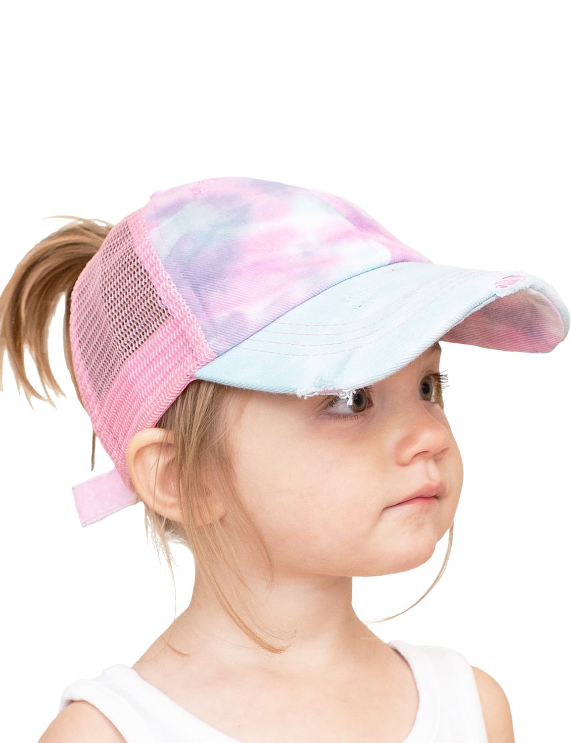 CC Kids Tie-Dye Criss-Cross Pony Cap