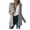 Gray, variant on IROINNID Blazer Jacket for Women Work Blazer Loose Suit Solid Front Open Long Sleeve Business Office Daily Causal Jacket,Blue