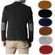 thumbnail image 5 of Parches perfecl 1 Par de Parches de Ropa para Chaqueta Ovalados para Codo Y Gris Parches de rodilla de codo, 5 of 6
