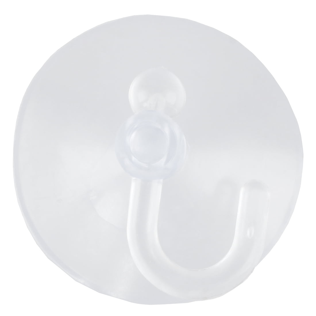5pcs Bathroom Kitchen Glass Clear Suction Cup Hook Wall Hangers P0JB