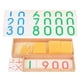 thumbnail image 4 of Juguetes de conteo Montessori,Juguetes Montessori manipulativos de matemáticas para preescolar,Juego de banco de matemáticas Montessori con cuentas y bandeja,Materiales Montessori para, 4 of 9