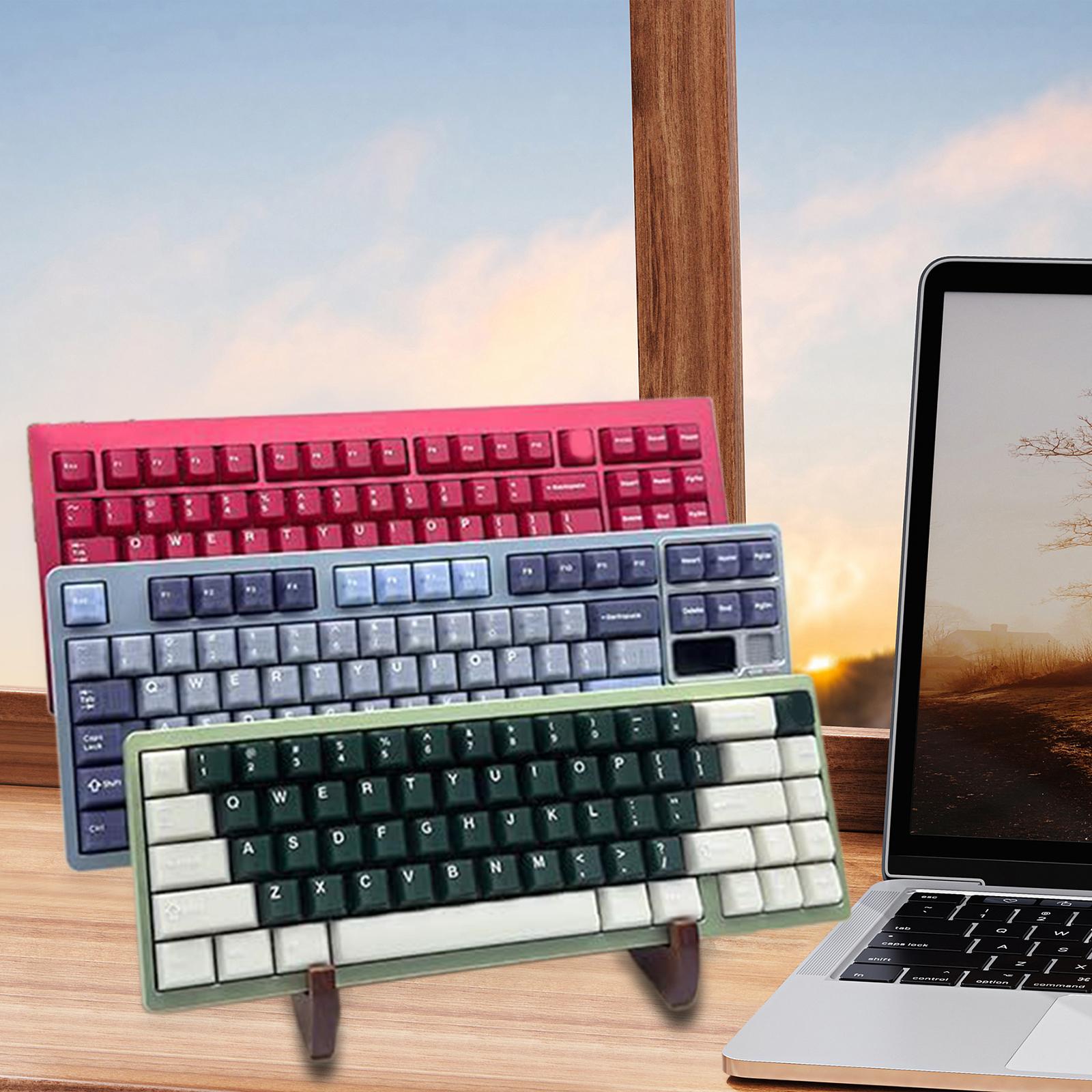 Wzmzjy Keyboard Display Stand Desk Accessories Holds 3 Keyboards Riser Display Rack
