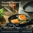 thumbnail image 4 of Anolon X 10 Inch Nonstick Wok with Tempered Glass Lid, 4 of 11