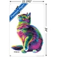 thumbnail image 3 of PD Moreno - Cat and Butterfly Wall Poster with Pushpins, 22.375" x 34", 3 of 6