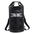 thumbnail image 3 of Bolsa cómoda IPX6 impermeable de gran capacidad resistente con asa bolsa de almacenamiento para playa hombres/mujeres camping senderismo pesca Negro, 3 of 8