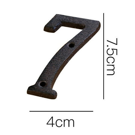 

NECHOLOGY outside Christmas Decorations Balls Metal DIY Iron Iron Decorations House Casts Wrought Number Creative Numbers Home Decor Beaded Centerpiece Set Hangingornament H One Size