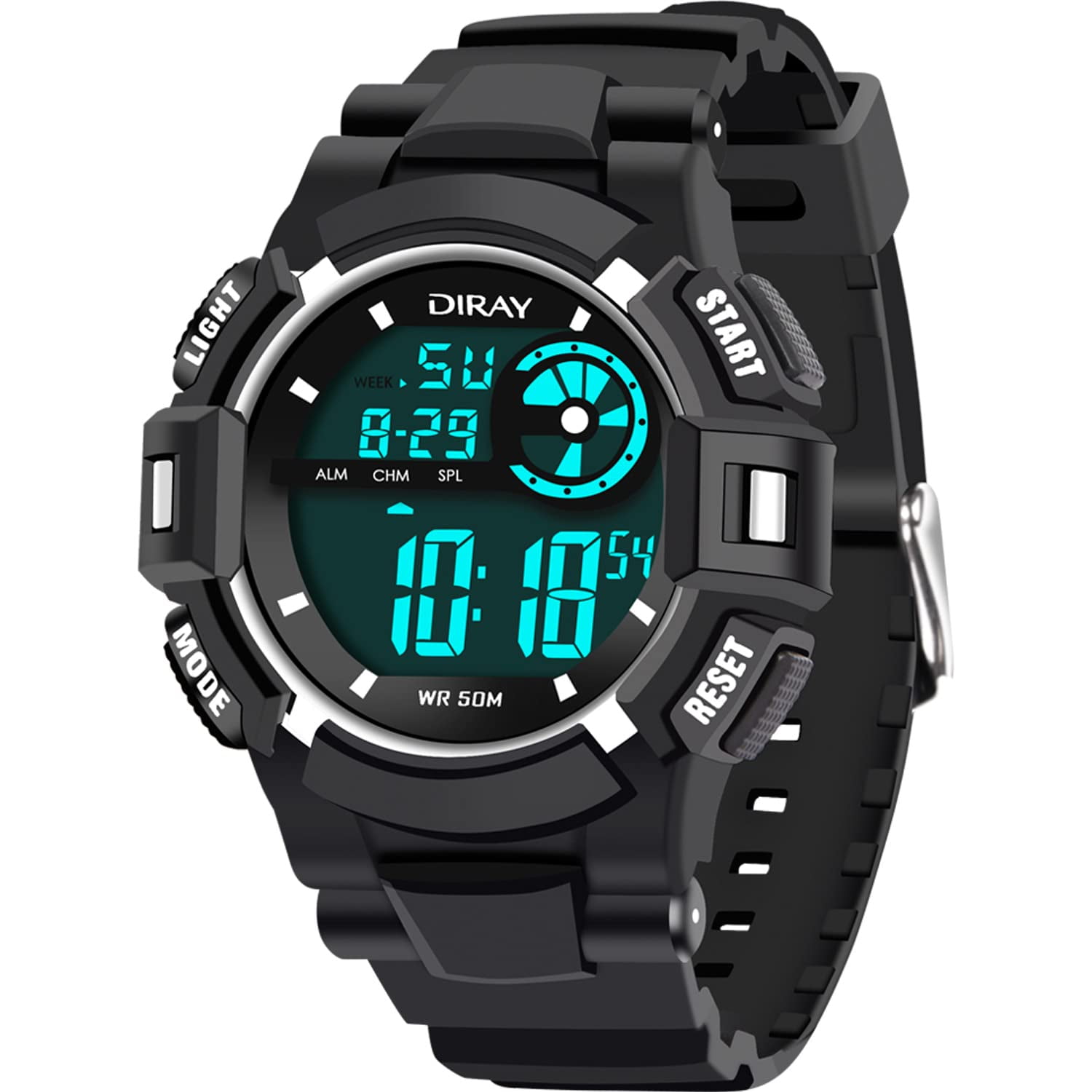 CakCity Kids Watches Digital Sport Watches for Boys Girls Outdoor Waterproof Watches with Alarm Stopwatch Military Child Wrist Watch Ages 5-16