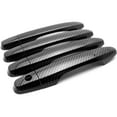thumbnail image 4 of Xotic Tech New Carbon Fiber Pattern Car Side Door Handle Cover Trim Guard for Honda CRV CR-V Civic 2012-2015, 4 of 8