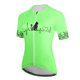 thumbnail image 4 of Nueva ropa de ciclismo con estampado de latidos de gato, ropa de ciclismo profesional para mujer, ropa de ciclismo de montaña de manga corta, 4 of 4