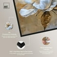 thumbnail image 5 of Athenas Flower Canvas Glamorous Feminine Wall Art by Art Remedy, Black Frame, 16" x 20", 5 of 8