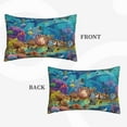 thumbnail image 4 of Balery Sea World Bedding Queen Pillow Cases - Envelope Closure - Soft Brushed Microfiber Fabric - Shrinkage and Fade Resistant Pillow Cases-20"x30", 4 of 9