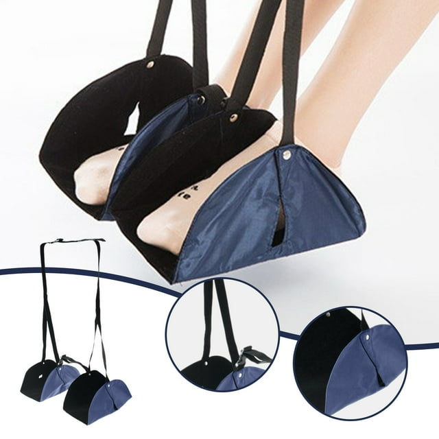 LSLJS Repose-Pieds d'Avion (Voyage Confortable) - Accessoires de Voyage en Avion - Pied de Voyage Portable pour Autobus, Train, Bureau, Maison - Réduit l'Enflure et les Douleurs, Repose-Pieds d'Avion