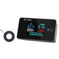 thumbnail image 2 of Probador AC dual Voltaje Probador Digital 0-500V Voltímetro 0-100A Amperio Profesional Prueba de Energía Eléctrica Medidor de Consumo de Electricista Herramientas, 2 of 7