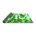 thumbnail image 2 of Ahgly Company Indoor Round Abstract Green Modern Area Rugs, 8' Round, 2 of 4