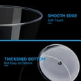 thumbnail image 4 of 9 oz 100 packs Clear Disposable Plastic Cups, Durable Plastic Cups Tumblers, Perfect for Parties, Wedding and Festival Events, 4 of 7