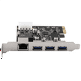 thumbnail image 3 of PCIe Slot to RJ45 USB 3.0 PCIe Expansion Card,with Gigabit Ethernet Controller PCI Express Adapter for Desktop PC, 3 of 7