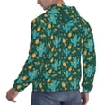 thumbnail image 6 of Fotbe Men's Hoodie with Pineapple And Cactus Pattern - Kangaroo Pocket Pullover Hooded Sweatshirt, Perfect for Daily Wear, Travel, and Home-4X-Large, 6 of 7