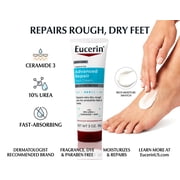 Eucerin, Advanced Repair Foot Creme, Fragrance Free, 3 oz
