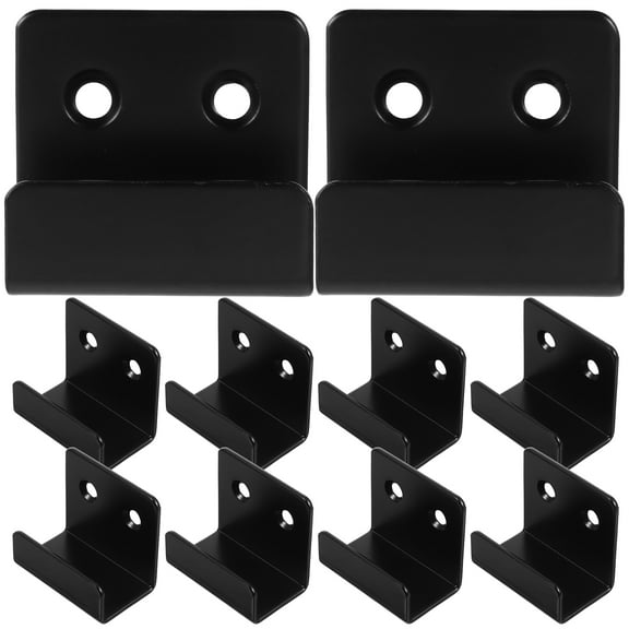 10pcs Mirror Hanging Hardware Wall Fasteners Wall Brackets For Hanging Small Wall Bracket Hanger Brackets Tile Display Wall Mount Bracket Hooks