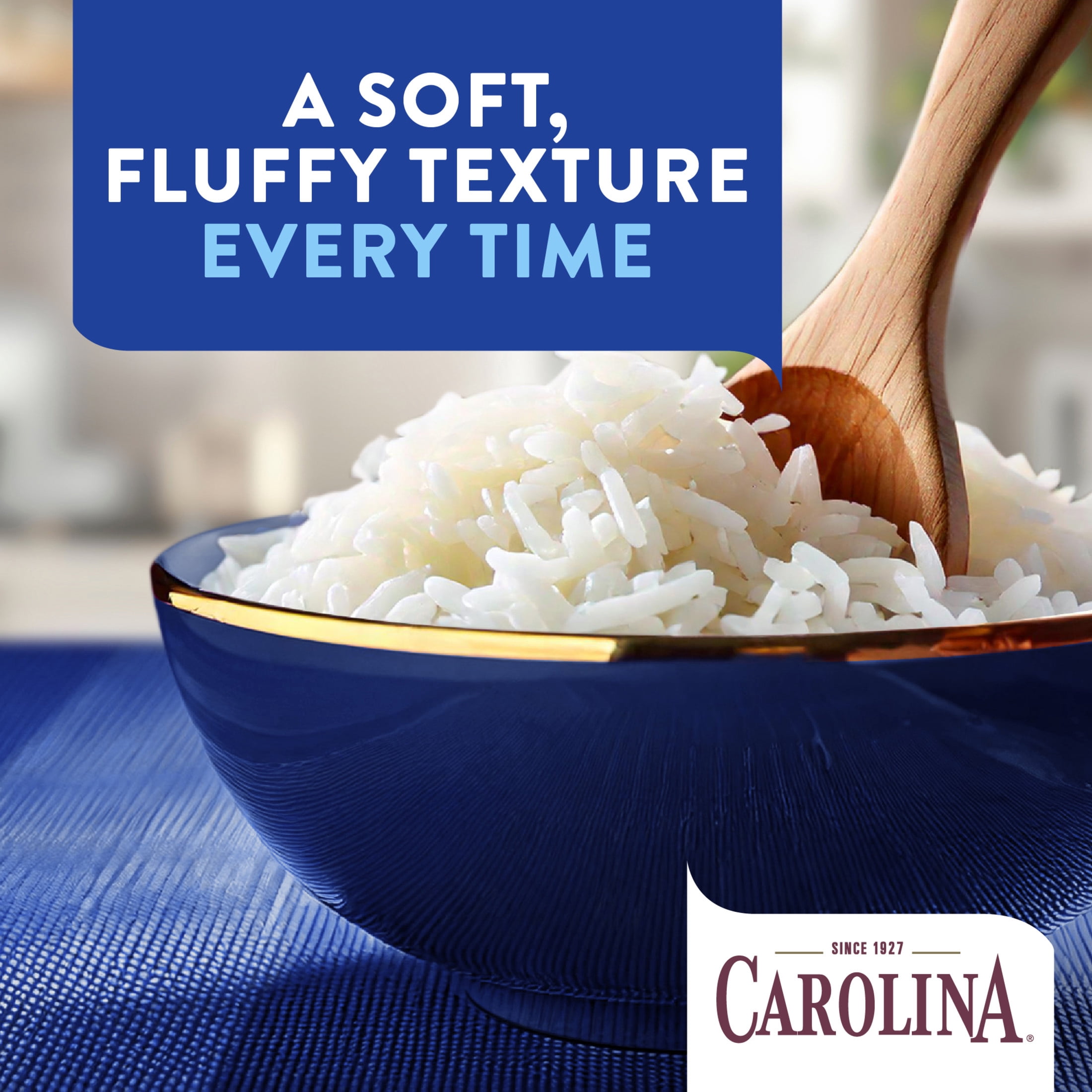 (12 pack) Carolina Enriched White Extra Long Grain Rice, Gluten Free, 2 lb Bag