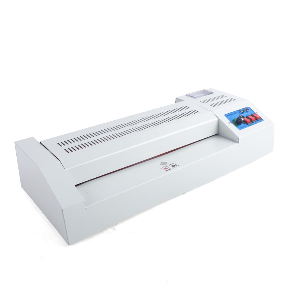600W White Laminating Machine Free Standing Thermal Laminator Machine Large Offices Homes Schools Classrooms