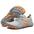 thumbnail image 4 of Hugtrwg Kinder-Aquaschuhe  atmungsaktive Kinder-Laufschuhe für Seewanderungen (Grau 33), 4 of 8