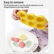 thumbnail image 4 of Molde de silicona para pasteles Advancent 6 cavidades Rojo HA080523-04, 4 of 6