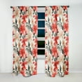 thumbnail image 2 of Designart "Delicate Neutrals In The Tropics III" Tropical Blackout Curtain Single Panel, 2 of 4