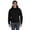 BLACK, variant on Fruit of the Loom 82130 Adult Supercotton™ Pullover Hooded Sweatshirt