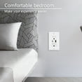 thumbnail image 4 of USB Type C Wall Outlet, ‎GREENCYCLE Dual High Speed Duplex Receptacle 15 Amp, 5.8A USB C &A Charging, Tamper Resistant Wall Plate Included UL Listed, Not for laptops, 3 pack, 4 of 6