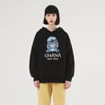 thumbnail image 5 of Sudadera con capucha de Disney Stitch para mujer, jerséis Harajuku, Tops informales Kawaii bonitos, Sudadera con cuello redondo y estampado de Ángel, sudadera Extragrande, 5 of 5