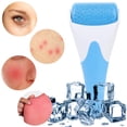 thumbnail image 2 of 1 Rouleau de Glace pour Visage pour Gonflement Masseur pour Femmes - avec Rouleau Supplémentaire, Bleu, 2 of 6