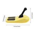 thumbnail image 2 of Yellow Snow Sleds for Kids and Adult Freestyle Mini Luge Snow Sled with Handle, Lightweight Compact Scooter Snowboard for Snow, Grass & Sand, 2 of 17